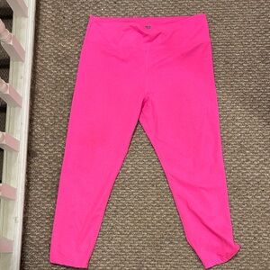 Zyia Size 20 Pink Cheetah Leggings
